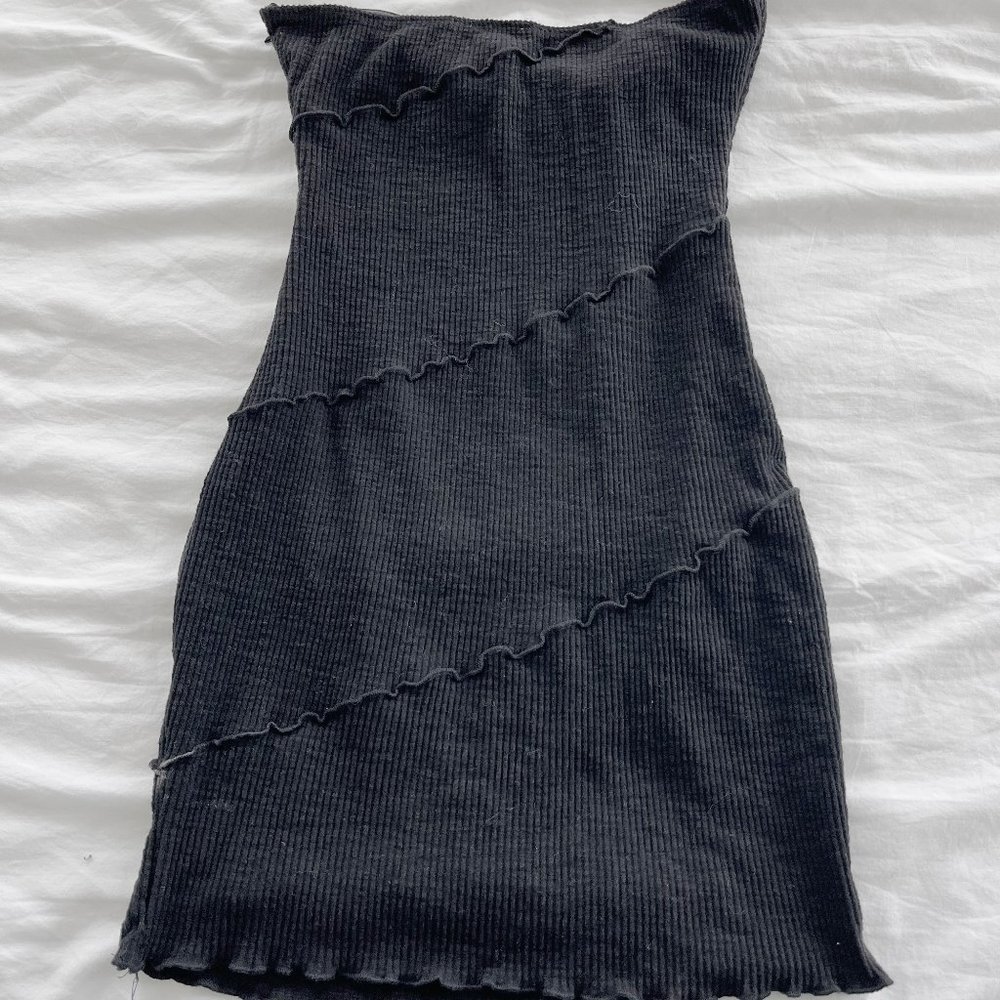 princess polly oscar mini dress black